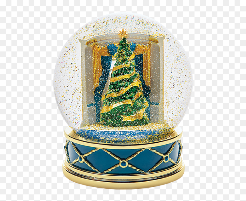 Christmas Tree, HD Png Download - blue ornament png