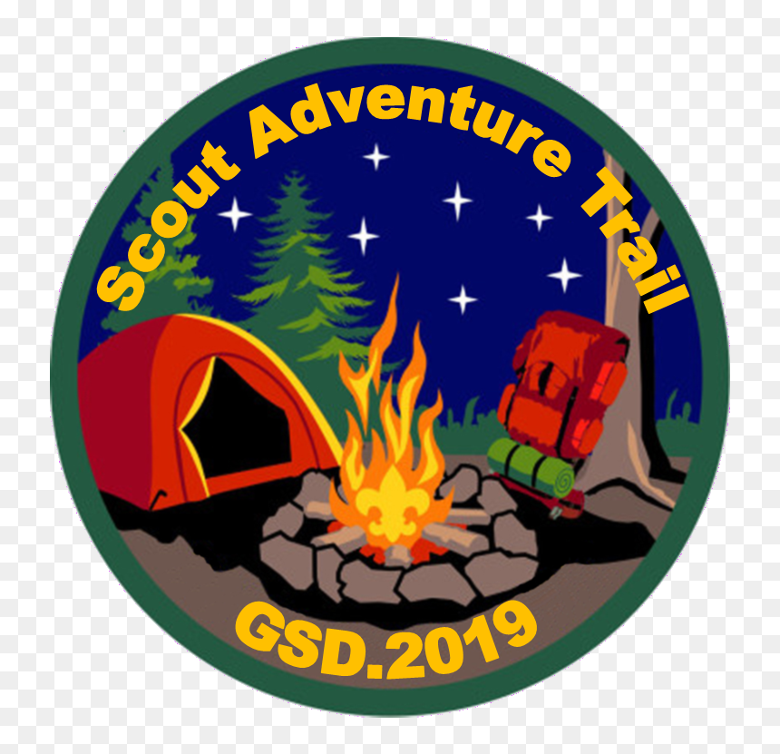 Patch Scout, HD Png Download - flame trail png