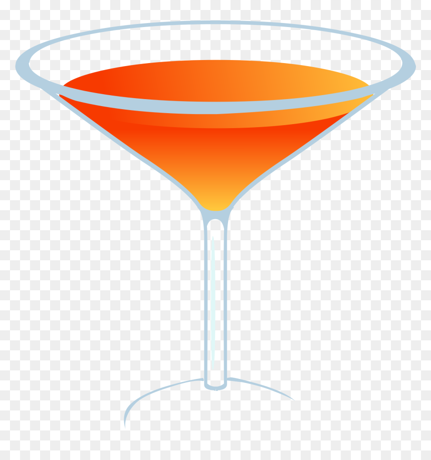 Martini Glass, HD Png Download - flaming heart png