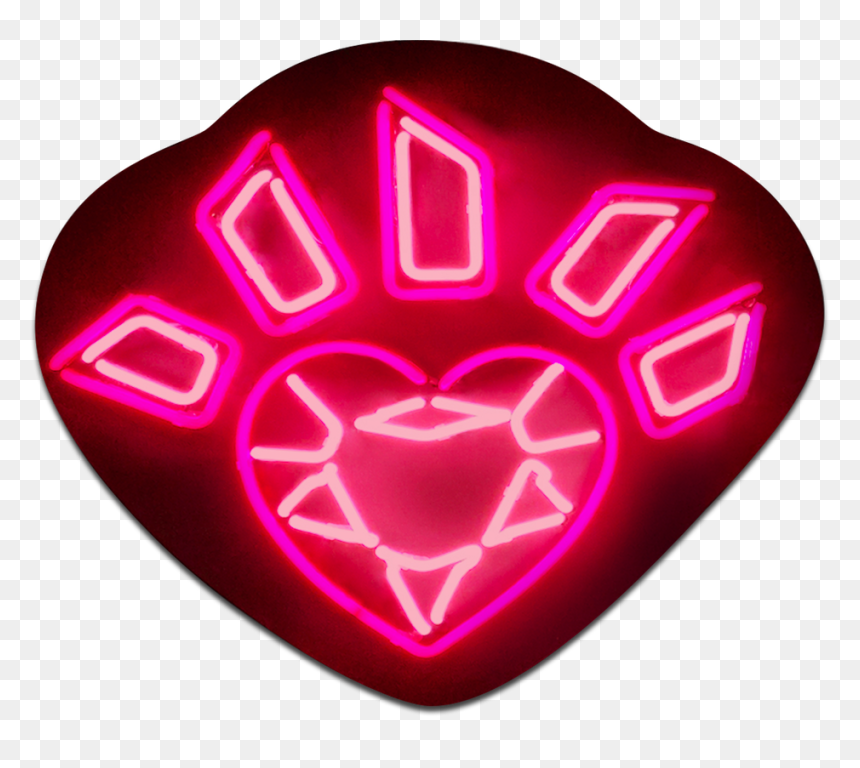 Neon, HD Png Download - flaming heart png
