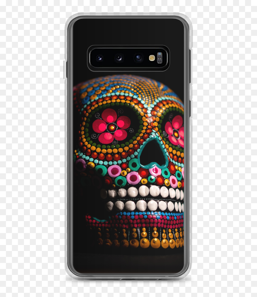 Sugar Skull, HD Png Download - dia de los muertos skull png