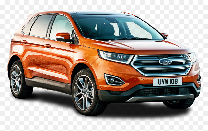 Ford Edge Orange, HD Png Download - ford car png