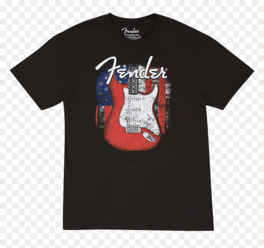 Fender, HD Png Download - distressed american flag png