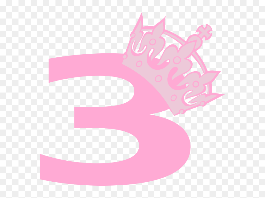 Pink Birthday Princess Clipart, HD Png Download - happy birthday border png