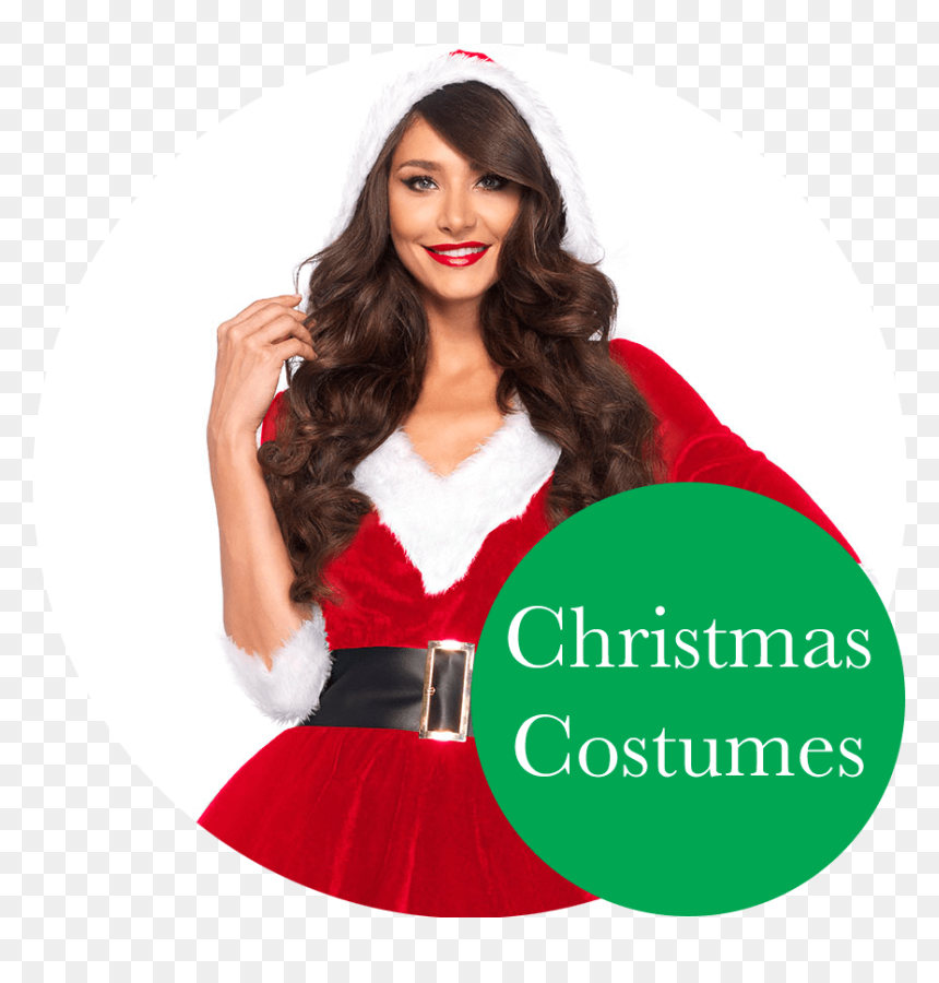 Ms Claus Costume Sexy, HD Png Download - sexy santa png