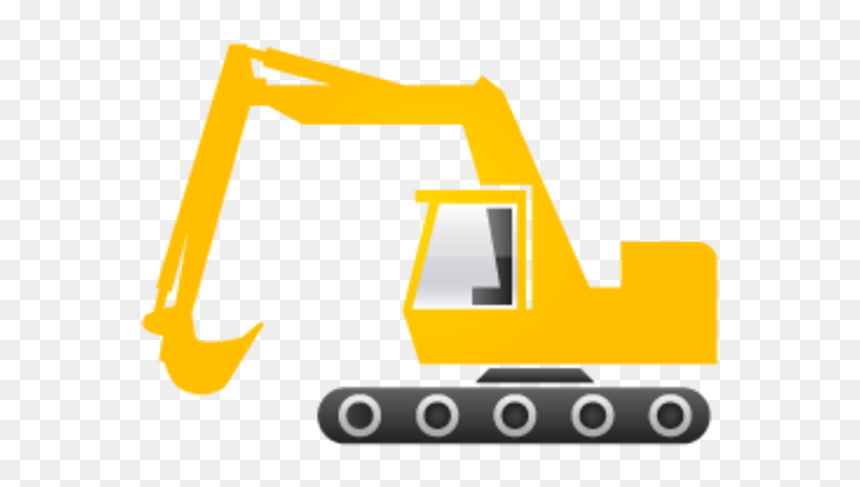 Excavator Clipart, HD Png Download - construction clipart png