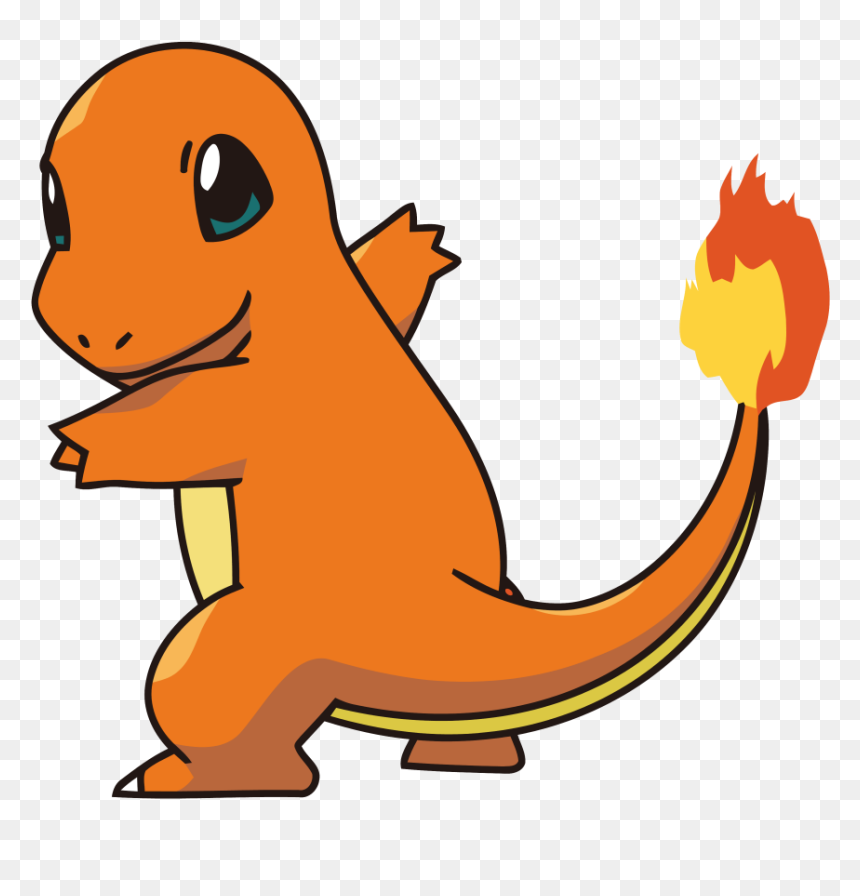 Pokemon Charmander, HD Png Download - pokemon clipart png