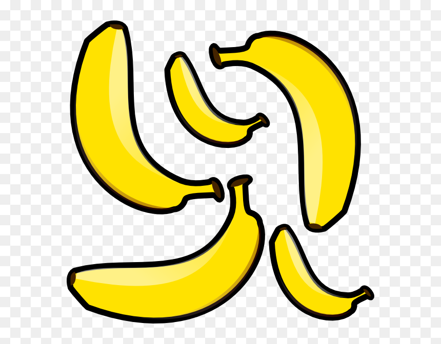 Banana Clip Art, HD Png Download - banana clipart png