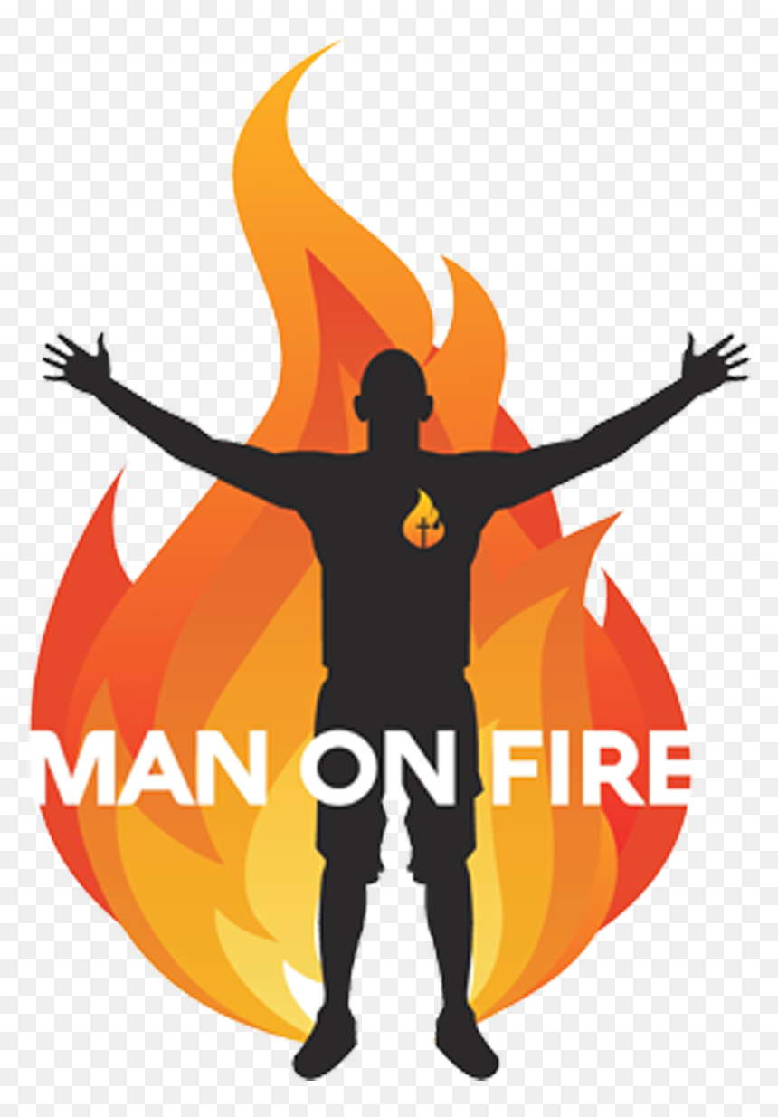 Clip Art Free Stock Manonfire - Clip Art, HD Png Download - fire cartoon png