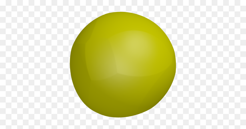 Playdough Clipart Ball - Real Life Example Of Solid, HD Png Download - play doh png