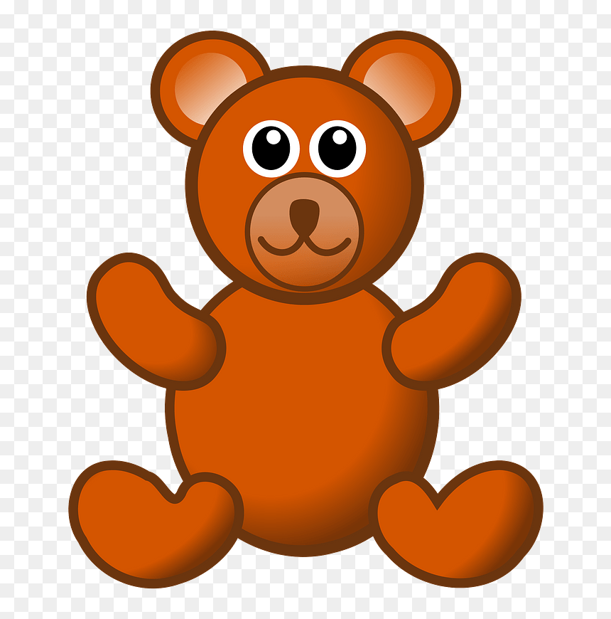 Teddy Bear Face Clipart, HD Png Download - teddy bear clipart png