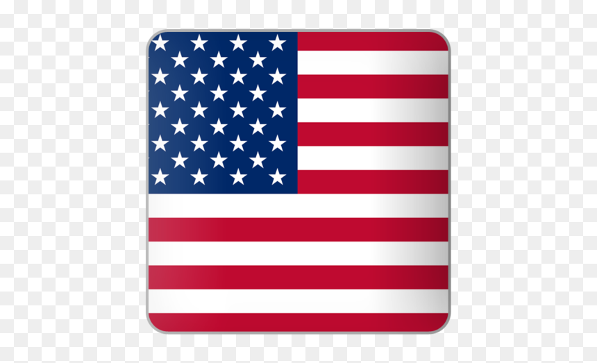 Download Flag Icon Of United States Of America At Png - Border Between France And Spain, Transparent Png - american flag icon png