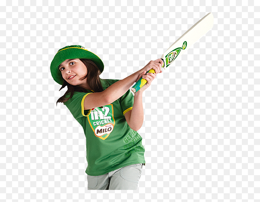Beaumaris Cricket Club - Girl With Cricket Bat, HD Png Download - club girl png