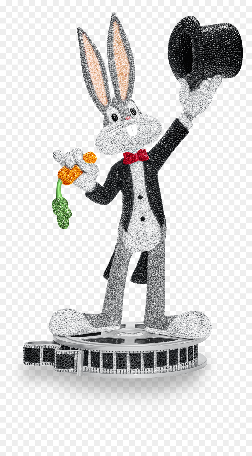 Looney Tunes - Bugs Bunny - Swarovski Bugs Bunny, HD Png Download - looney tunes png