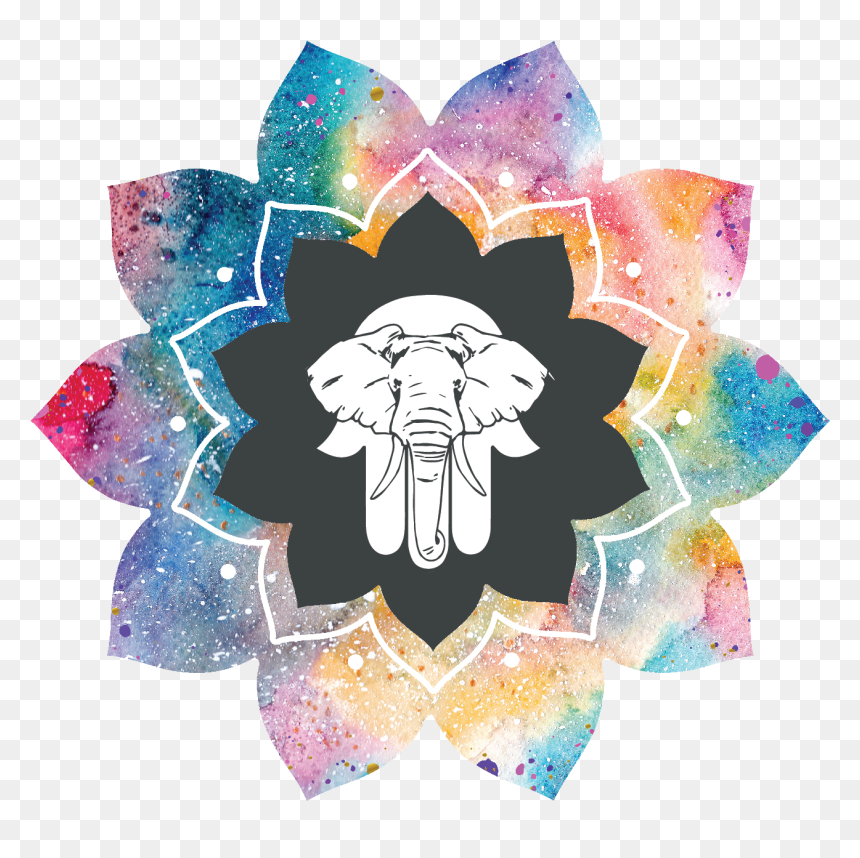 Yoga Hamsa Png - Om Watercolor, Transparent Png - hamsa png