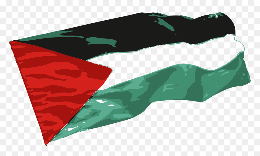 Bandera Palestina Clip Arts - Vector Palestine Flag Png, Transparent Png - bandera dominicana png