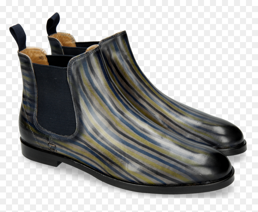 Ankle Boot, HD Png Download - blue lines png