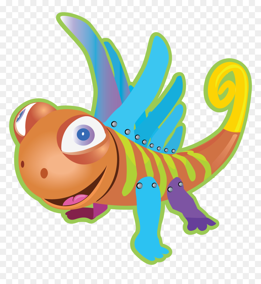 Cartoon Doh Gummy Crocodile Transprent Png Playdoh - Cartoon, Transparent Png - play doh png