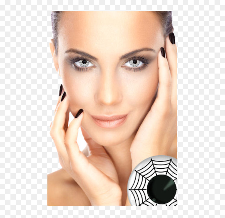 Gold Halloween Contact Lenses, HD Png Download - creepy eyes png