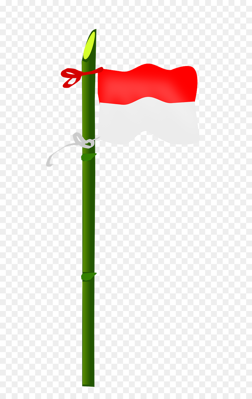 Indonesian Flag Clip Art, HD Png Download - flagpole png