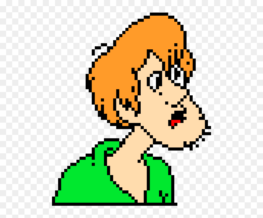 Transparent Shaggy Png - Shaggy Pixel Art, Png Download - shaggy png