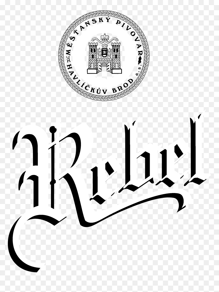Rebel Logo Black And White - Alianza Argentina De Yoga, HD Png Download - rebel png