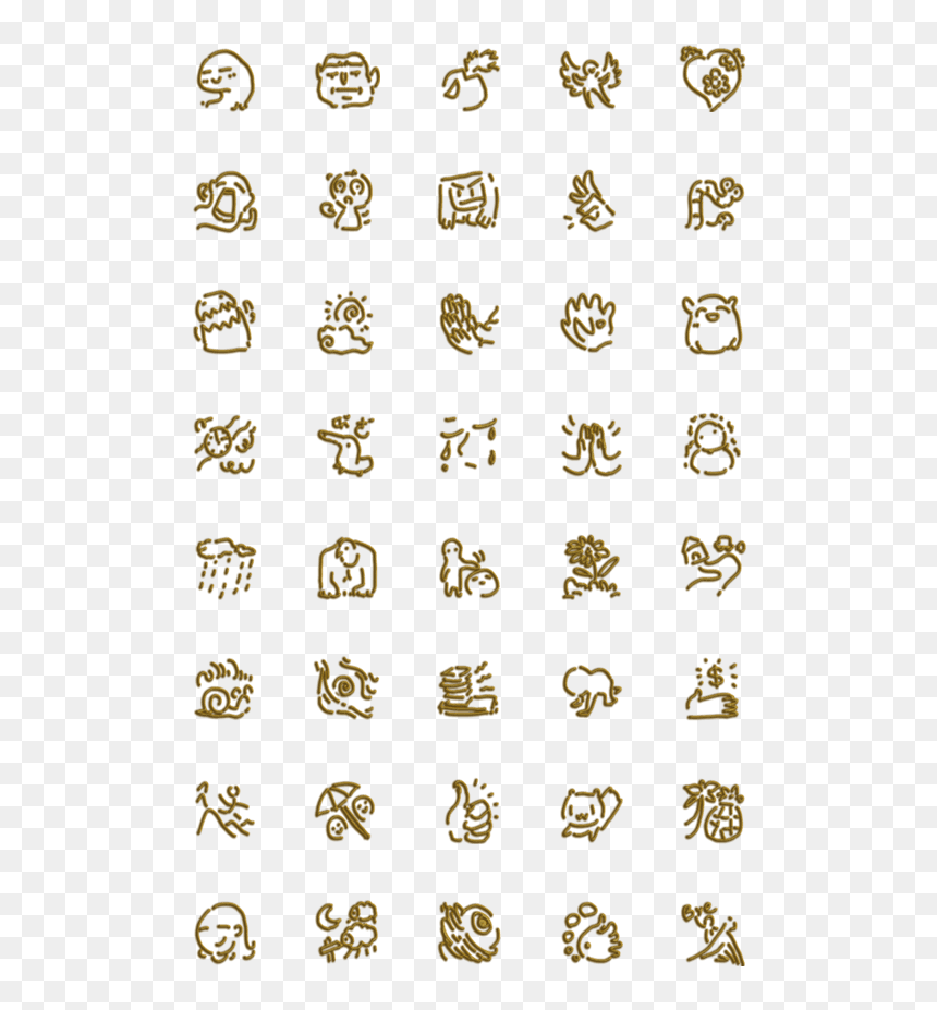 Jack Russell Terrier Emoj, HD Png Download - golden line png