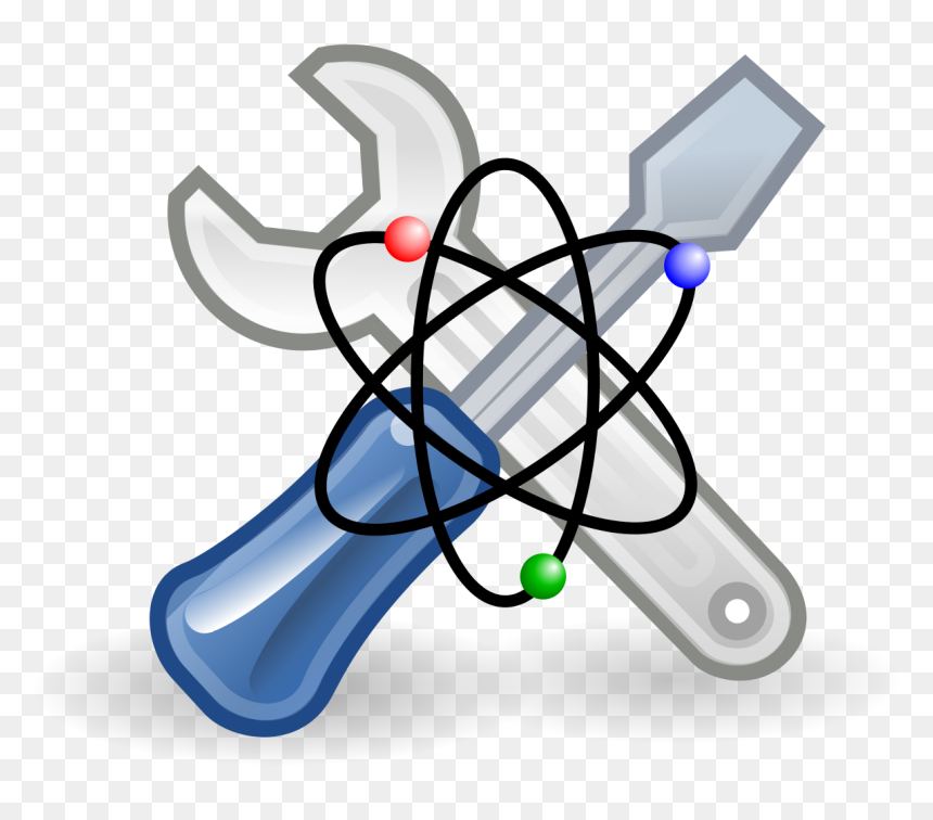 Screwdriver And Spanner Png, Transparent Png - science icon png