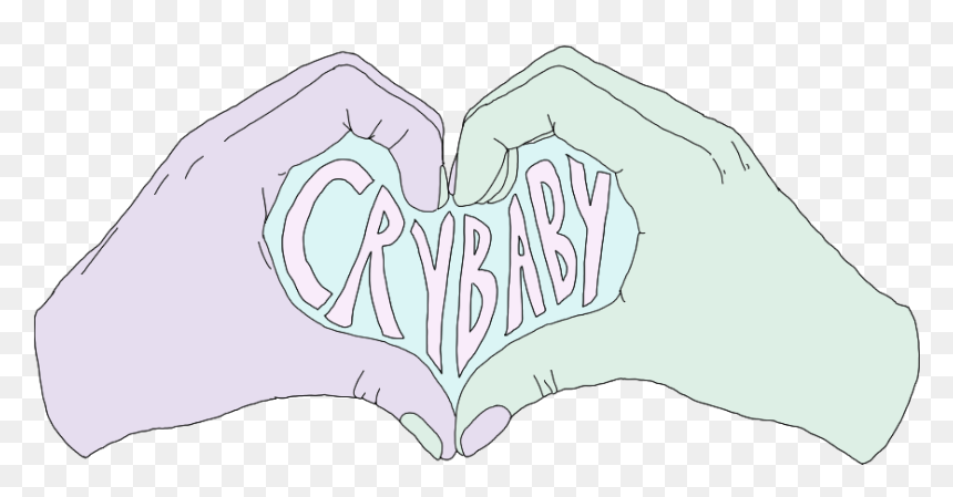Crybaby Zine - Illustration, HD Png Download - crybaby png