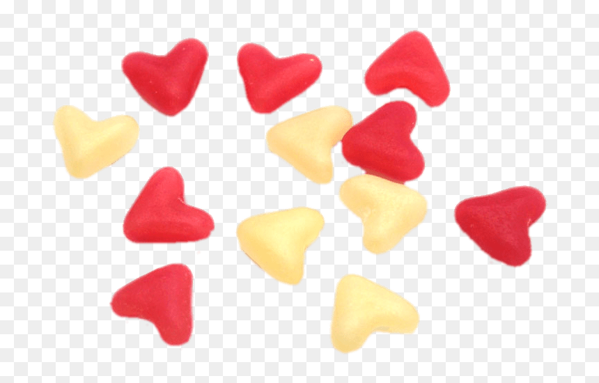 Jellybean Hearts Clip Arts - Jelly Beans Heart, HD Png Download - corazones tumblr png