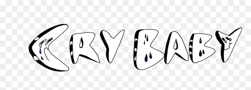 Crybaby Zine - Drawing, HD Png Download - crybaby png