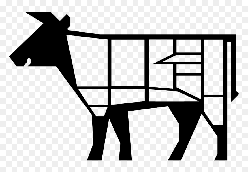 Cow Icon Form, HD Png Download - cow icon png