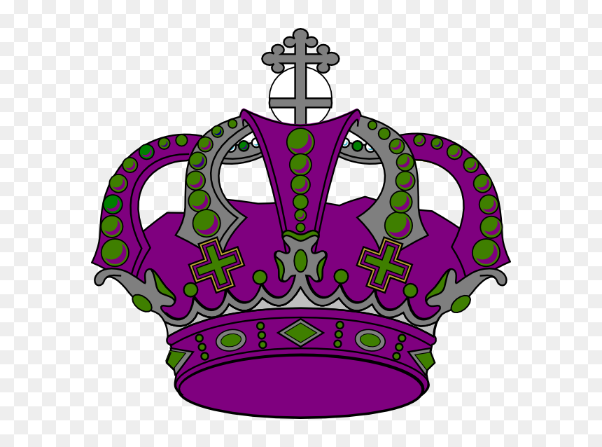 Crown Clipart Purple - Clip Art, HD Png Download - purple crown png