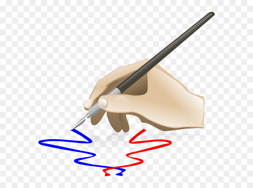 Hand Painting Clipart, HD Png Download - hand vector png