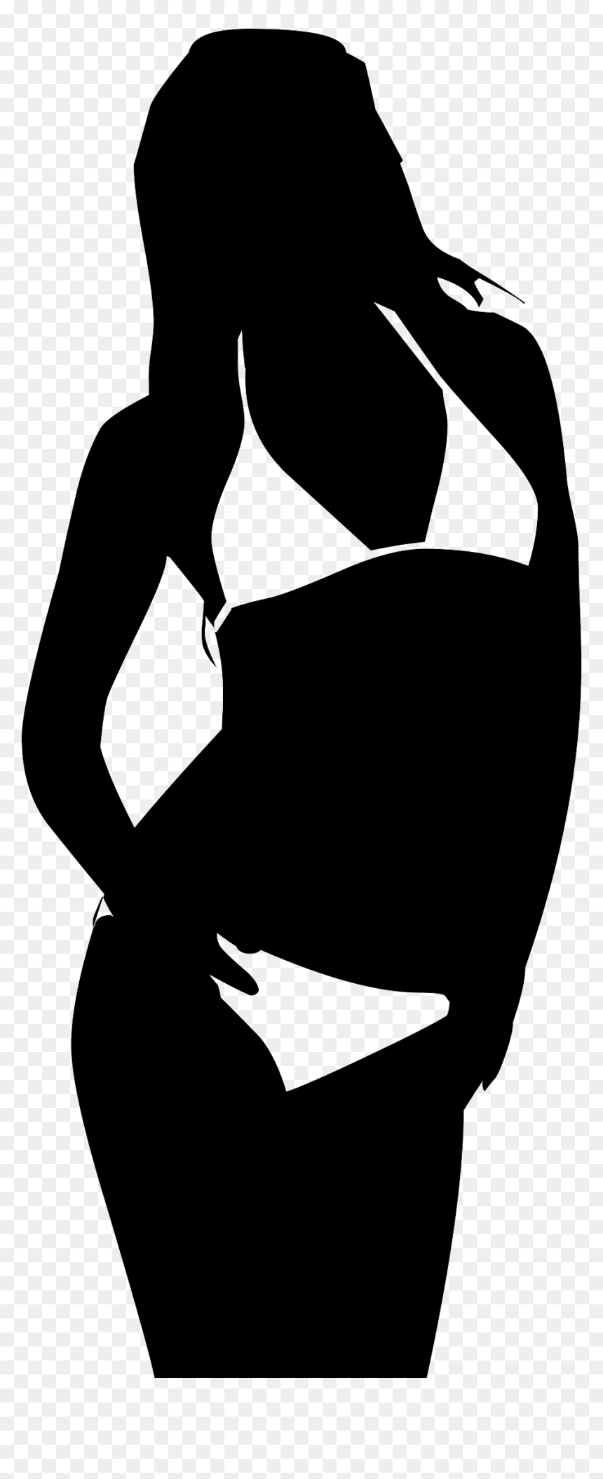 Hot Tub Signs, HD Png Download - bikini girl png