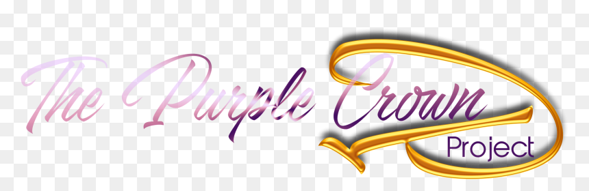 The Purple Crown Project - Calligraphy, HD Png Download - purple crown png