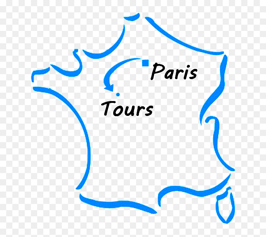 Carte De France, HD Png Download - golden line png