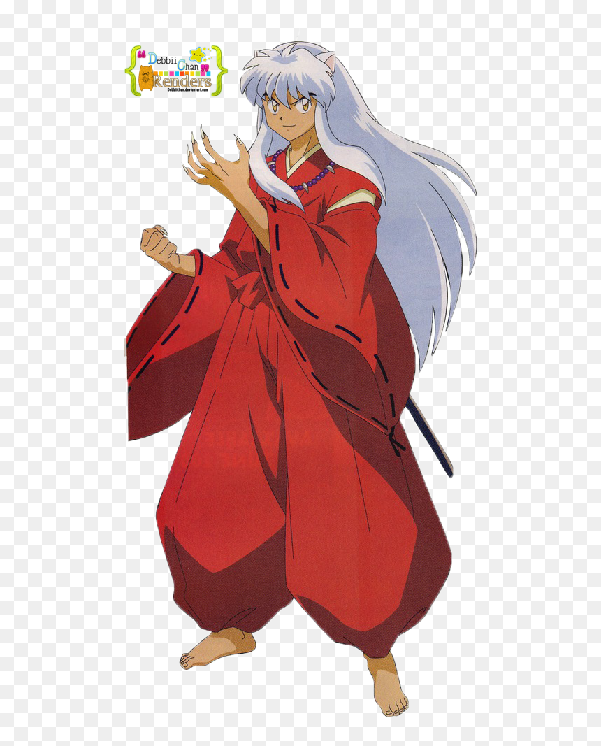 Could Someone Please Draw Inuyasha And Miroku Sitting - Inuyasha Deviantart, HD Png Download - inuyasha png