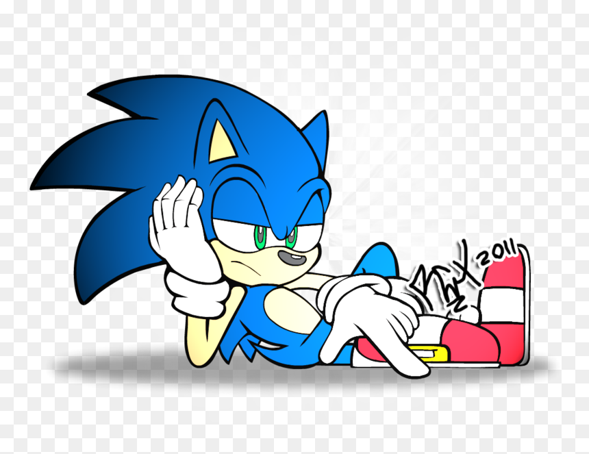 Sonic The Hedgehog Bored , Png Download - Sonic The Hedgehog Bored, Transparent Png - bored png