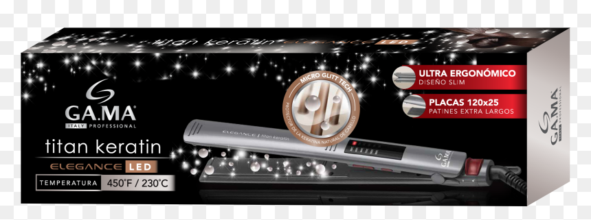 Gama Elegance Led Titan Keratin, HD Png Download - linea png