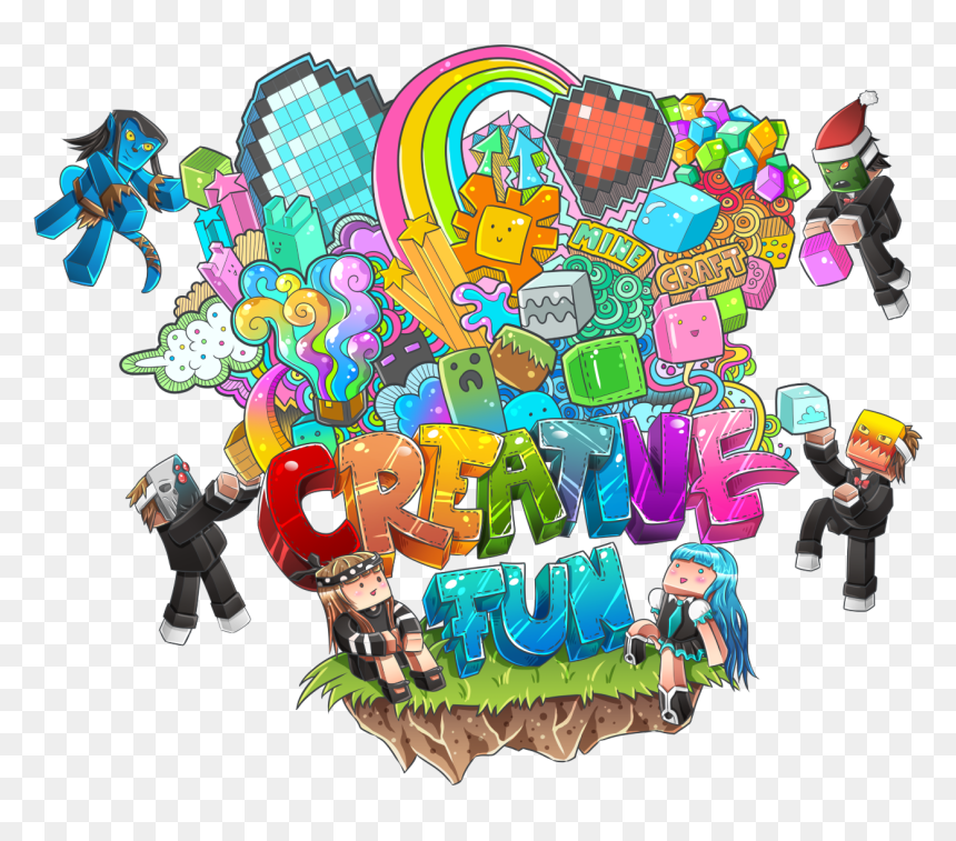 Creative Fun Cool Things Pinterest Minecraft Creative - Creative Fun, HD Png Download - creative png