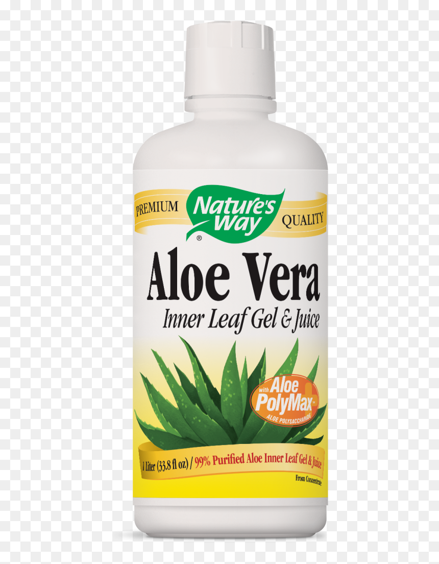 Nature"s Way Aloe Vera Inner Leaf Gel And Juice - Nature's Way, HD Png Download - aloe png