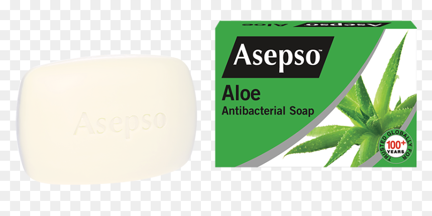 Aloe 150 G - Asepso Soap, HD Png Download - aloe png