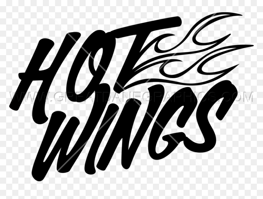 Logo The Dirty Daddies , Png Download - Calligraphy, Transparent Png - hot wings png