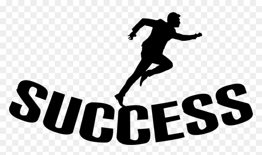 Success Silhouette Vector, HD Png Download - businessman silhouette png