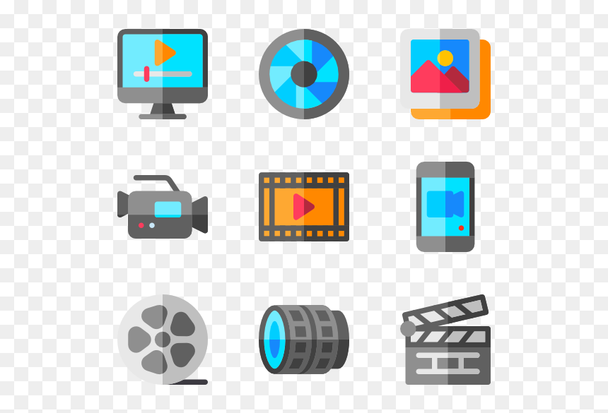 Clip Art, HD Png Download - video camera icon png