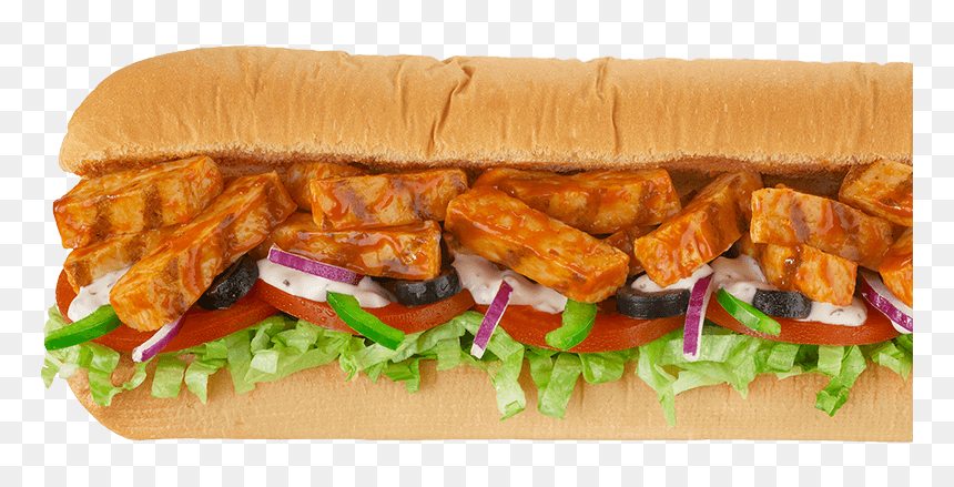 Buffalo Chicken Subway, HD Png Download - subway sandwich png