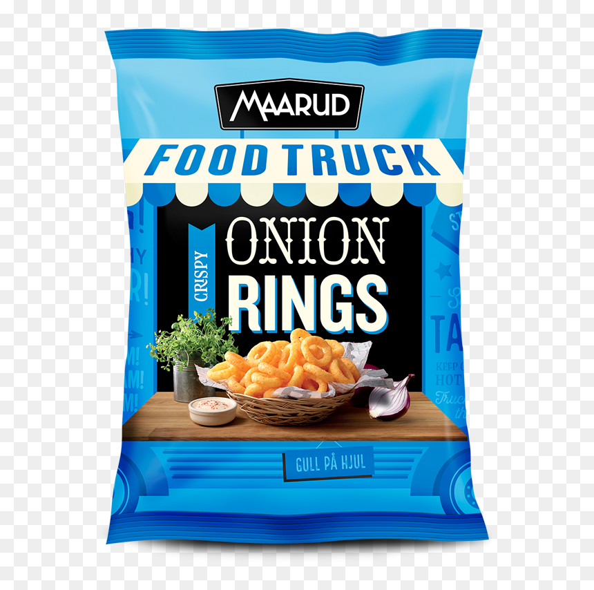 Food Truck Crispy Onion Rings - Maarud, HD Png Download - onion rings png