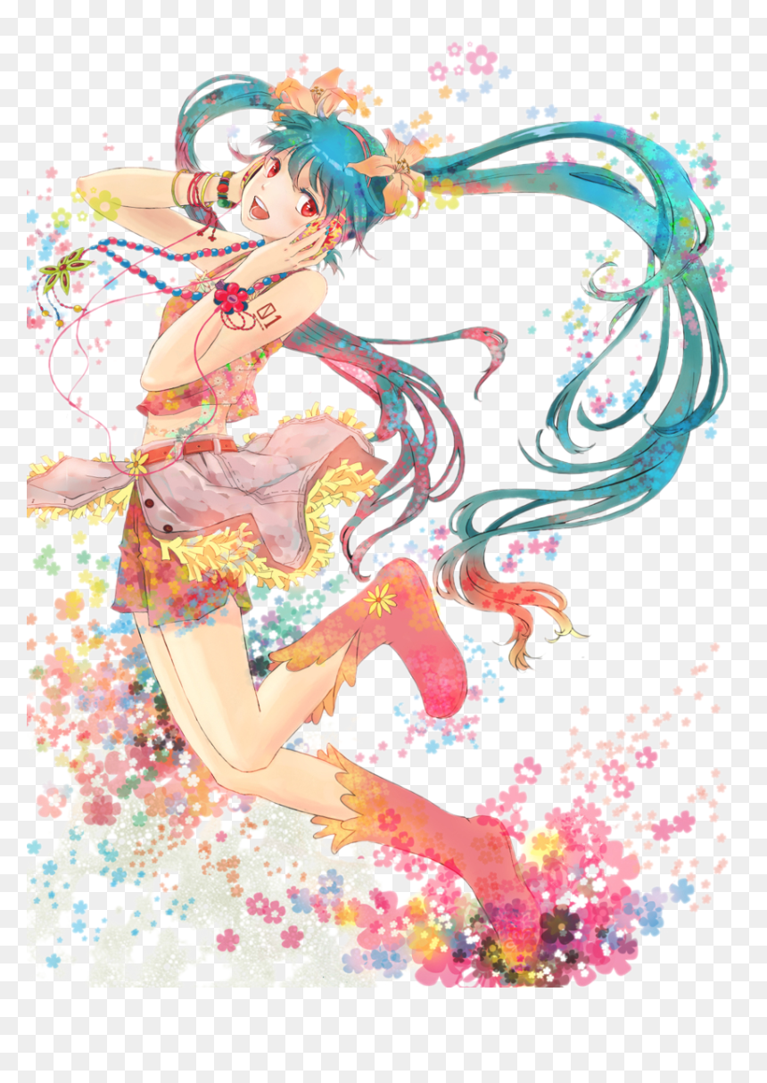 1ab093ab1195 - Hatsune Miku, HD Png Download - anime pngs