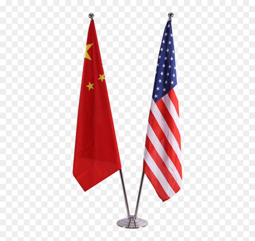 2 Meters V-shaped Stainless Steel Indoor Floor Flagpole - Flag Of The United States, HD Png Download - flagpole png